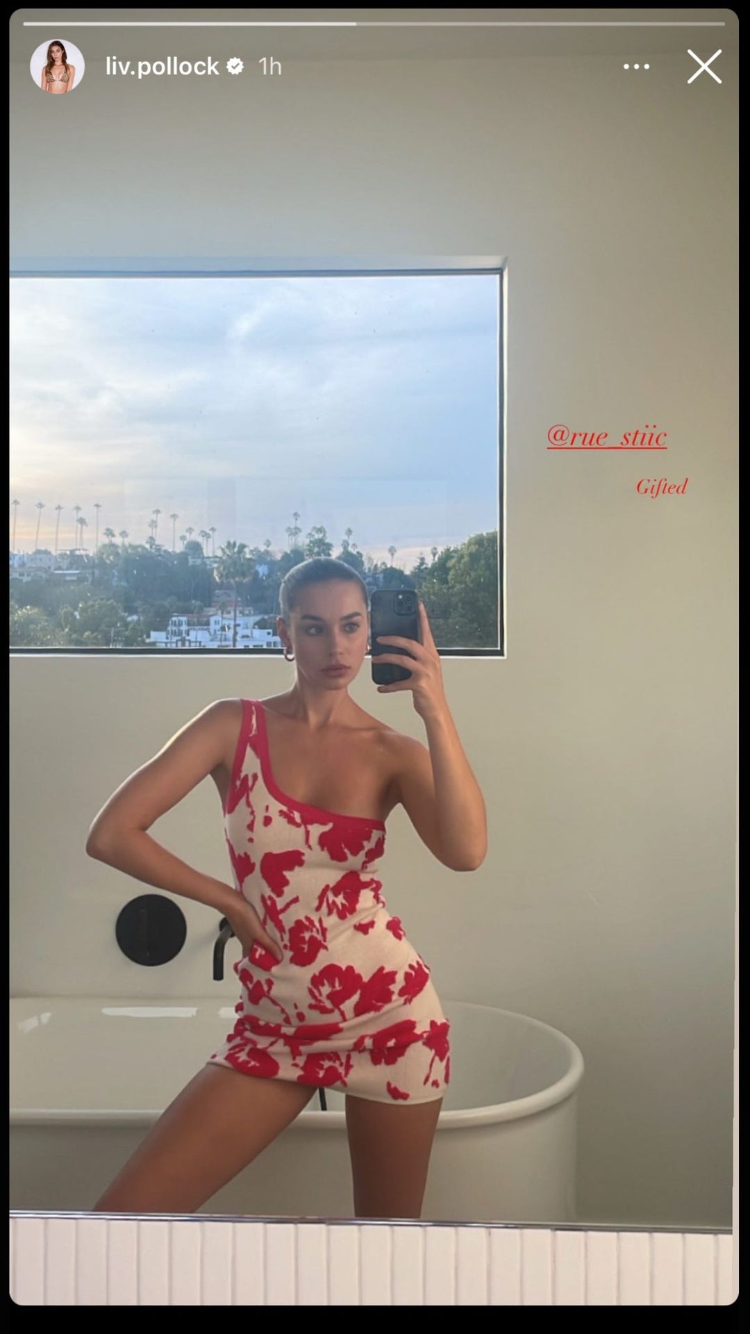 Amy Mini Dress - Garden Bloom Floral