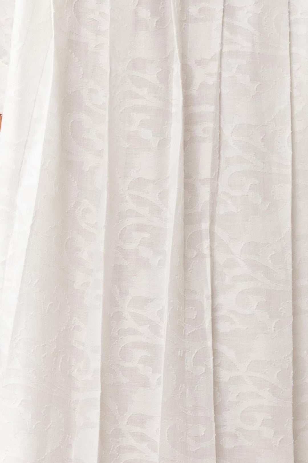 Myra Shirt Dress - White